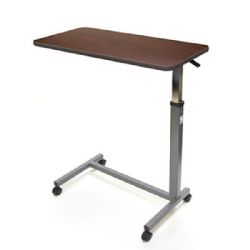 Invacare Overbed Table with Spring-Loaded Handle